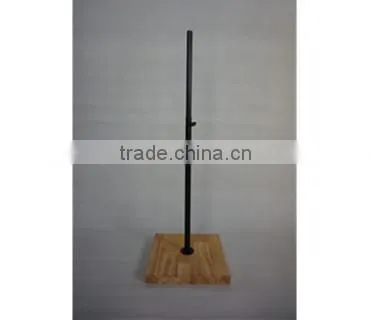 Adjustable Wood Base for Half-body Mannequin,foundation