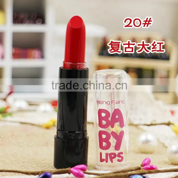 HENGFANG Brand 24pcs/lot 6color Matte Longlasting Lipstick photo-4