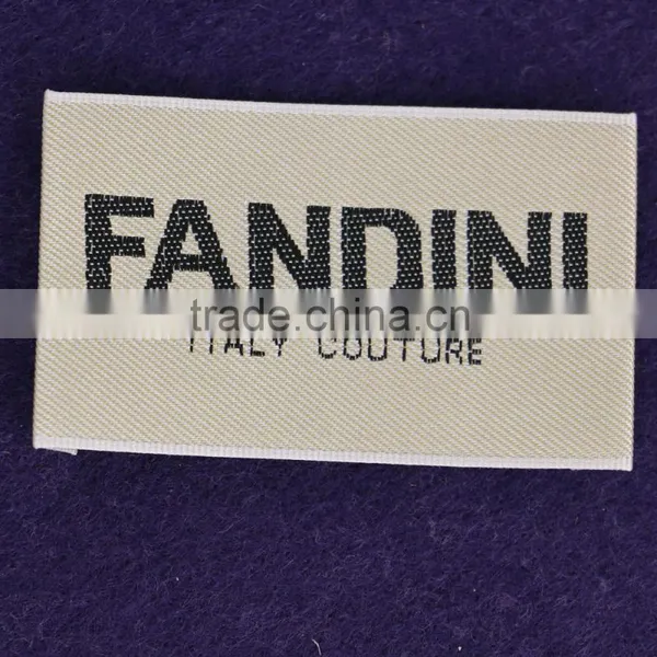 Custom Garment Woven Neck Labels With Brand Name Logo For Clothing photo-5