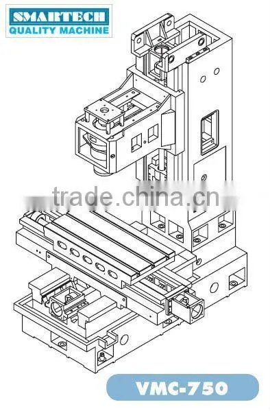 VMC Structure Vertical Machining Center Frame VMC850 photo-2