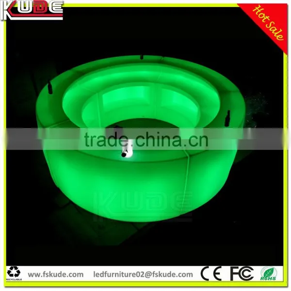 2016 New Illuminated Circle Combied Bar Counter With LED Light up photo-3