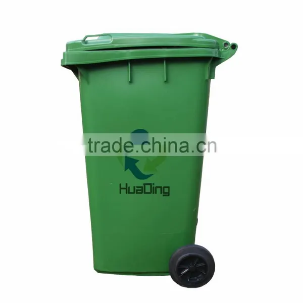 Factory Price !!! Top Quality Outdoor 240 Liter Plastic Waste Bin With Wheels photo-5