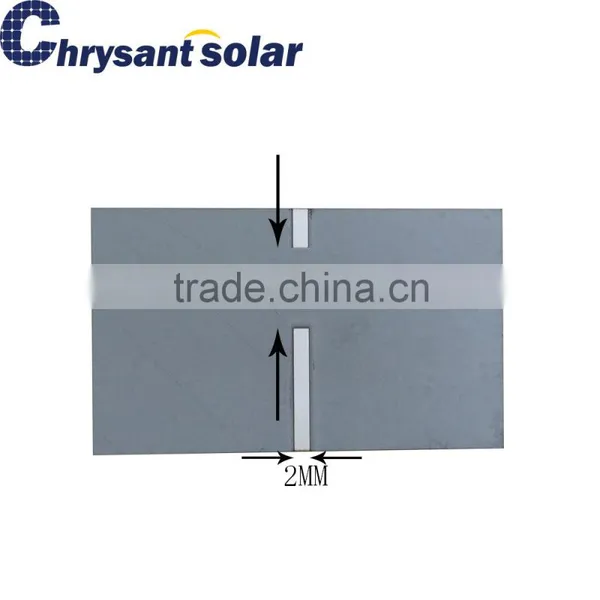 High Efficiency Small Poly Solar Cell Piece for Small Solar Panels 52*30.6mm for DIY photo-2