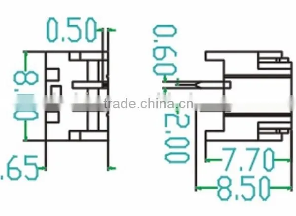 1000V 20-18AWG MCPCB LED Chips Aluminum PCB Terminal Blocks Wire Quick Connectors photo-2