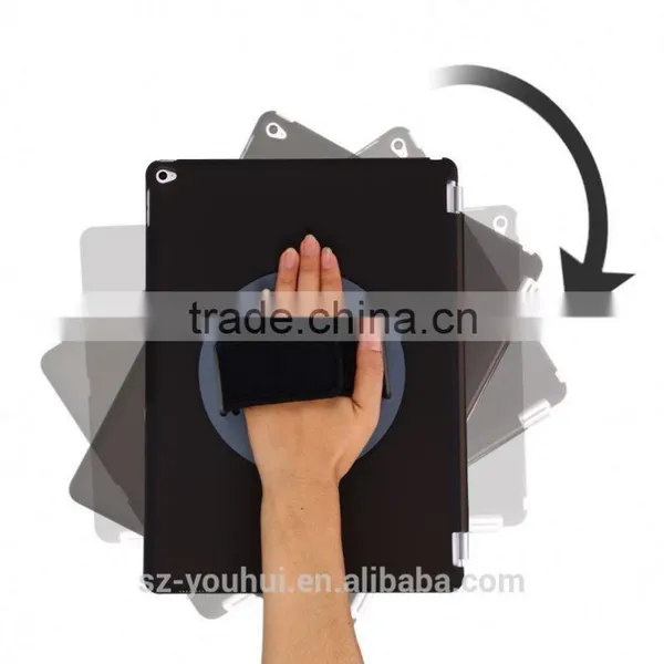 New Fashion Design Rotating Talbet Leather Case For Ipad Pro photo-4