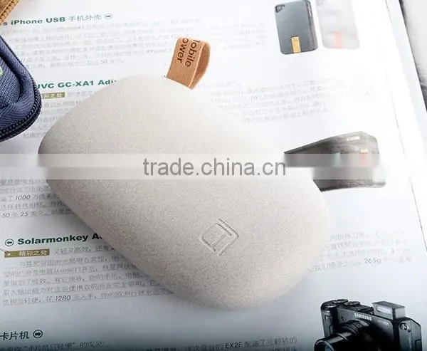 Universal Mini Portable Cobblestone Shape 10400mah, innovative Cobblestone Power Bank
