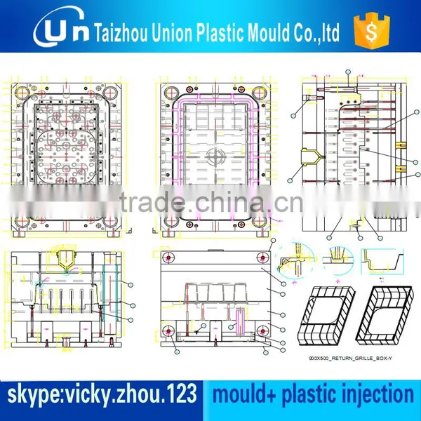 Auto Mould Auto Parts Plastic Mold Die Casting Mould photo-6