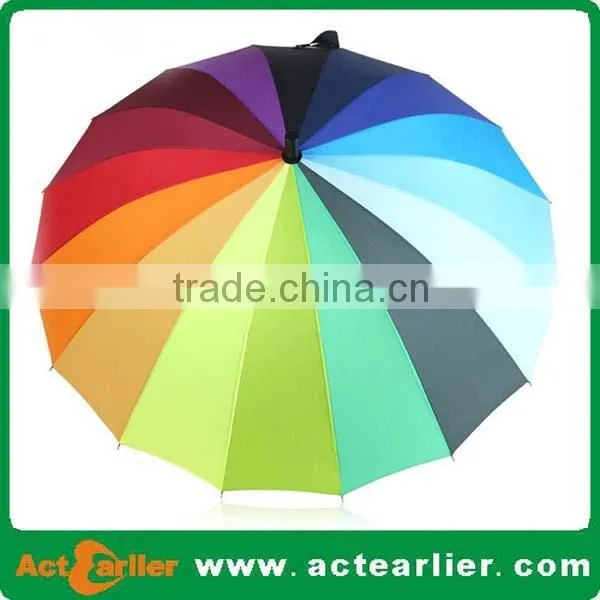 Umbrellas Type and 190T Nylon Fabric Material Golf Umbrella photo-2