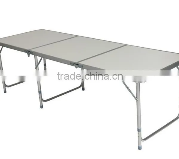 Hot Outdoor 6ft Blue OEM Color Aluminum Folding Picnic Table photo-5