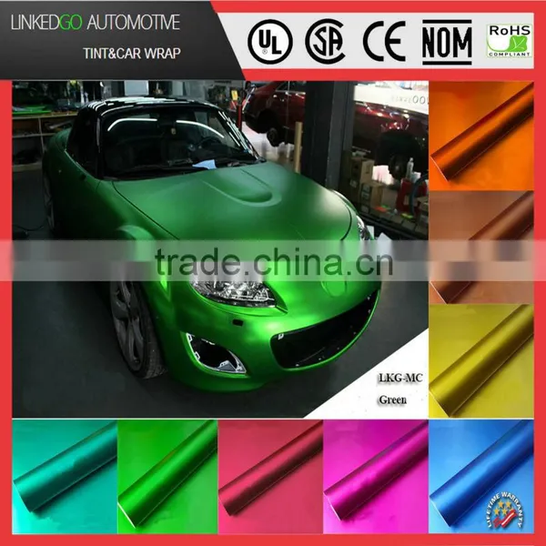 Factory Direct Sales 1.52*20m Matte Wraping Foil With Air Bubble Channel Car Wrapping photo-3