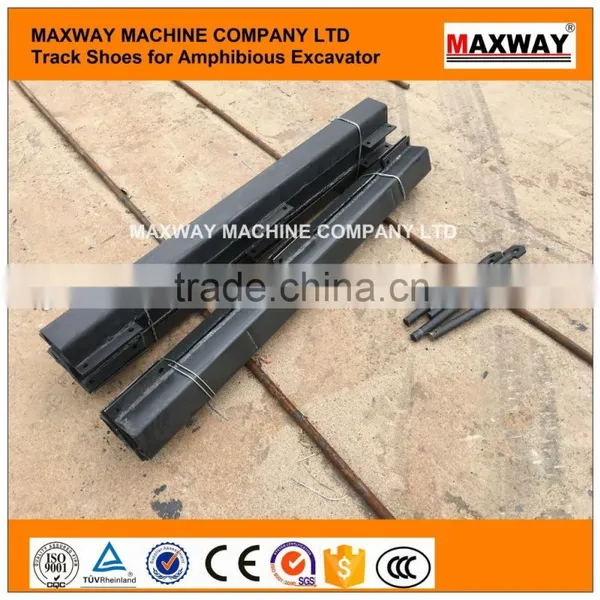 Custom-built , Hard-Wearing Chains for Amphibious Excavator Pontoon Undercarriage, 40Cr Steel Material, MAXWAY Machine Company photo-5