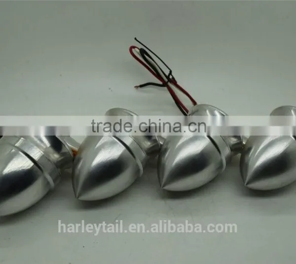 Motorcycle Bullet Turn Signal Lights Indicator For Harley Sportster Street Glide photo-3