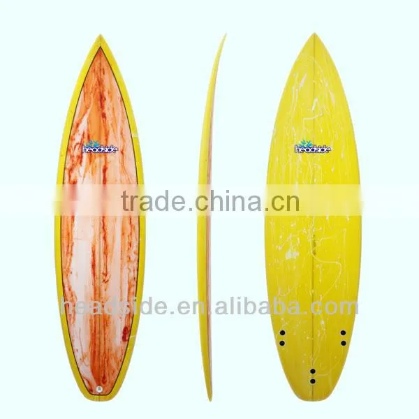 2014 Fashion Resin Tint PU Core Water Surfboard