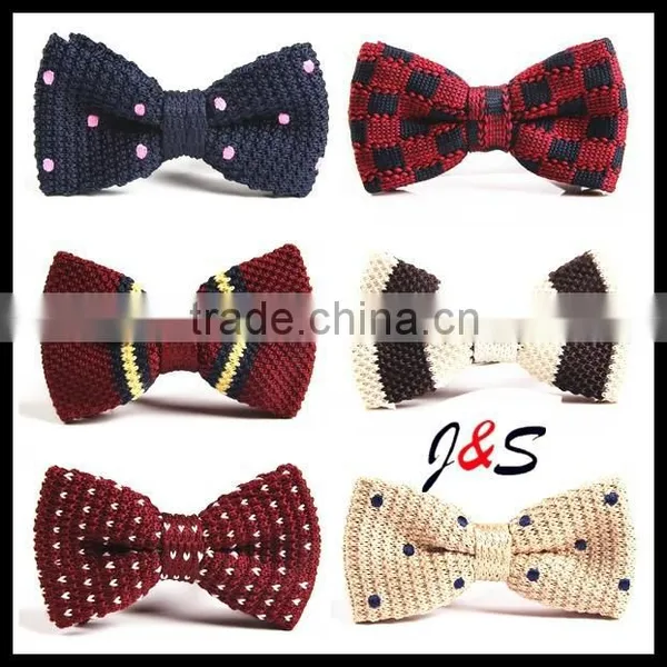 2015 Blank Knitted Bow Tie KB033 photo-3