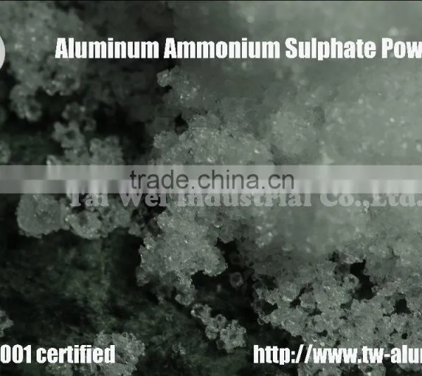 High Qulaity Crystal Deodorant Aluminium Ammonium Sulphate photo-3
