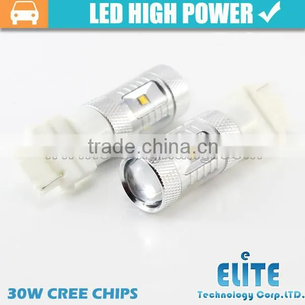 12V 30W Car Led Turn Light Bulb T25 Light Auto Amber 3156 Led photo-4