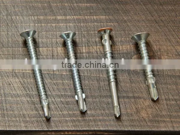 Countersunk Head TORX Self Drilling Screw Wings Dacromet photo-3