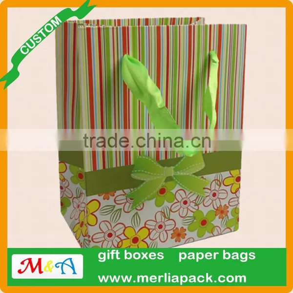 Starlit Luxury Paper Gift Bag Medium Polka Dot Portrait Revel Bags photo-4