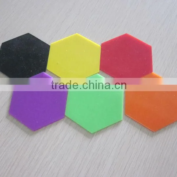 Hot Selling Silicone Polygon Coaster Baking Clean Mat photo-3