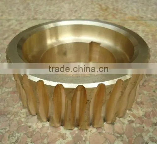 Good Smooth OEM Brass Worm Gear With Competitive Price