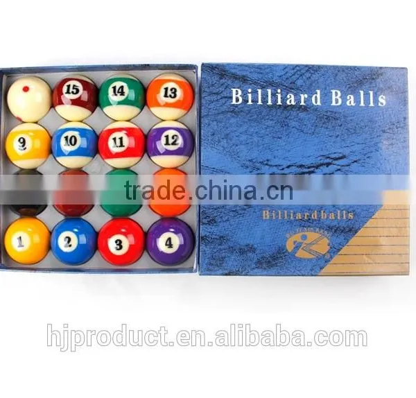 57.2mm High Quality Resin Blue Box 3A Pool Ball/ Factory Promotion photo-2