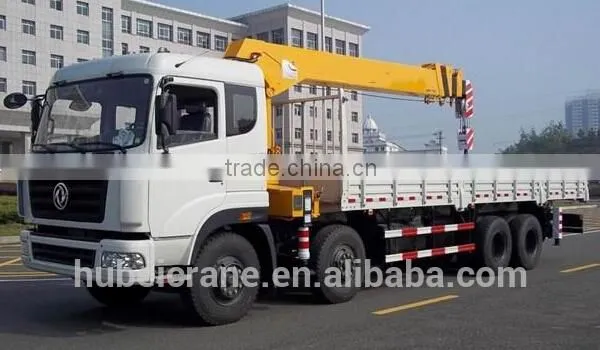20ton Timber Crane on Truck, Model No.: SQ20S5, Hydraulic Crane With Telescopic Arms