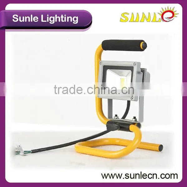 Waterproof Yellow 5000 Lumen 50w Rechargeable Led Flood Light With Handle photo-3