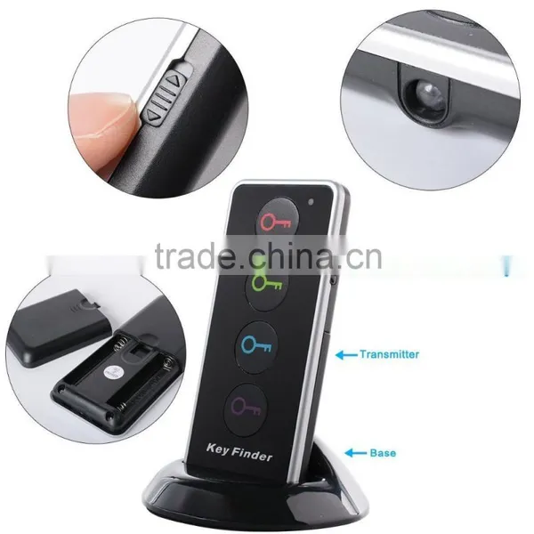 4-in-1 Wireless Key Finder Keys Caller Locator Pet Finder Alarm Kit With LED Flashlight photo-3
