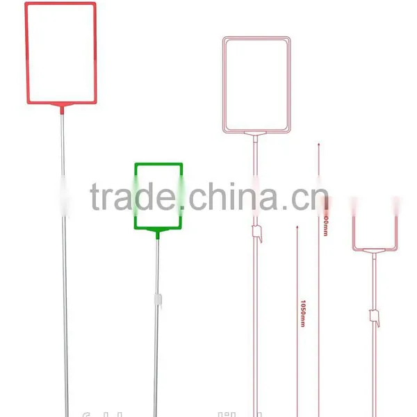 High Quality Easy Installation A3 A4 Plastic Frame Metal Stand photo-2