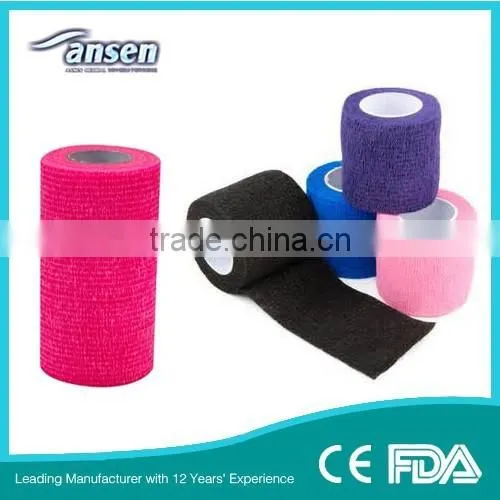 NEW Colorful Non-woven Cohesive Bandage (Latex Free or Tatex) photo-4