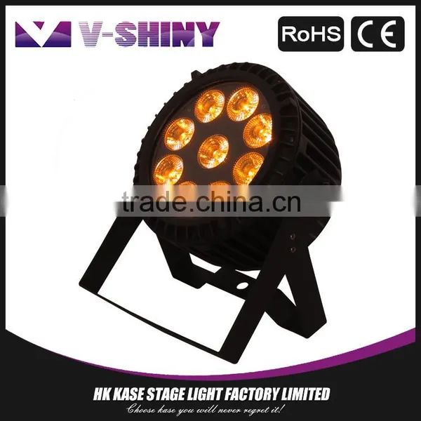 15W9 RGBWA+UV 6-IN-1 Stage Par Light Led photo-2