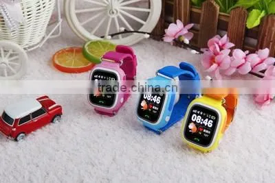 Colorful Touch Screen Wifi GPS Kids Smart Watch Q90 Kids Smart GPS Watch Phone for Kids New Gift photo-5