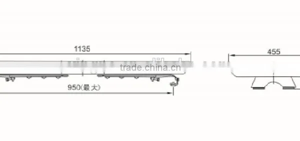 Ambulance Led Amber Oval Warning Strobe Lightbar photo-3