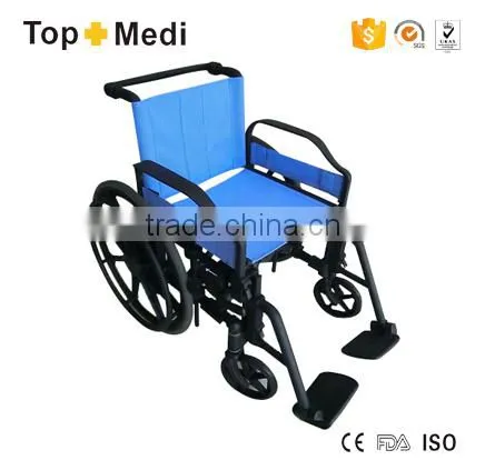 Full Plastic Light Weight Hospital Wheelchair photo-4