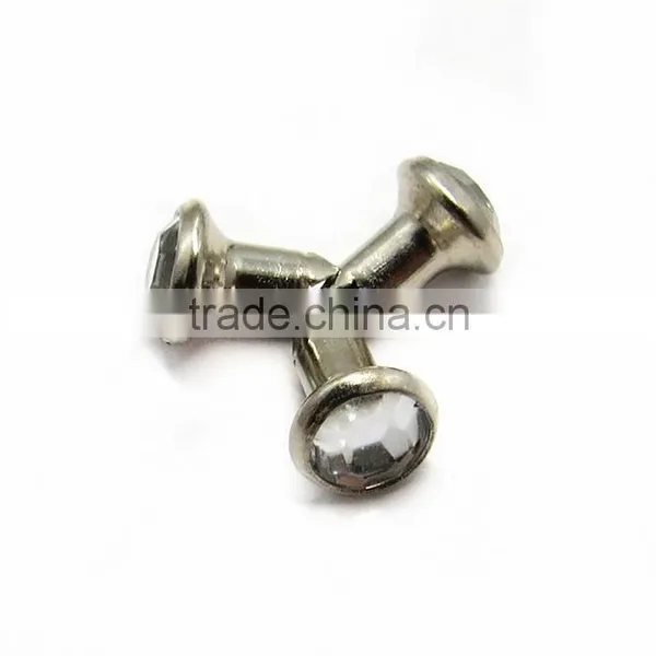 6mm Fashion Rhinstone White Stone Rivet photo-6