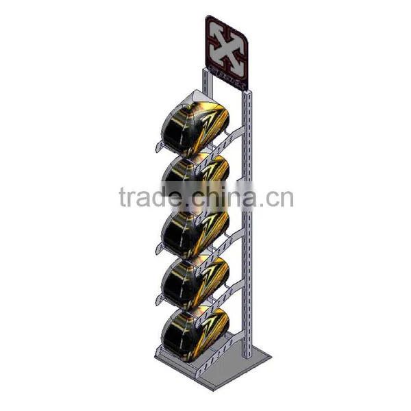 Protective Safety Cycling Helmet Display Stand photo-4