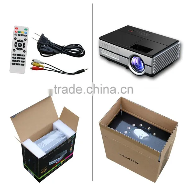 Smart Video 1500Lumens Digital Cheap Lcd Mini Projector photo-2