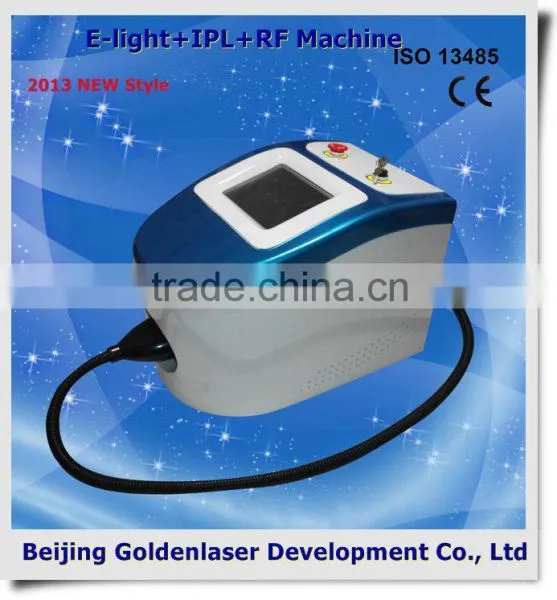 2013 Exporter E-light+IPL+RF machine elite epilation machine weight loss 2013 touch screen machine