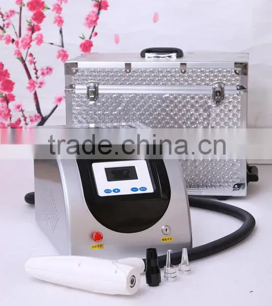 Factory Direct Sale Portable 1064 & 532 nm nd Yag Laser Tattoo Removal Machine photo-3
