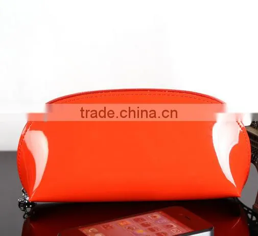2015 New Multi-function Bling Patent Leather Hand Bag, Cosmetic Bag, Stationery Bag photo-5