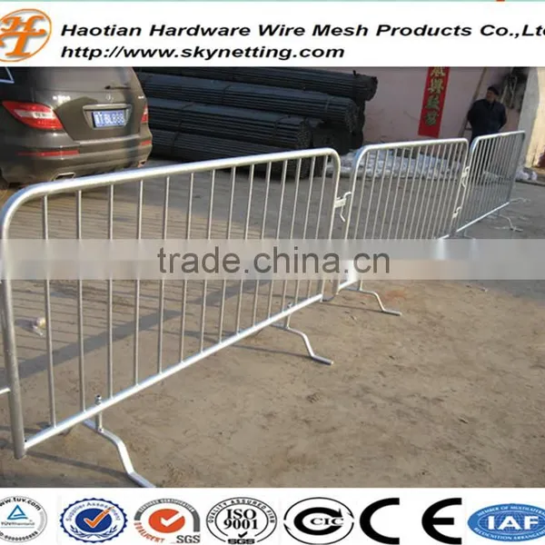 1.5"(38mmOD) Frame Pipe 1.1m Highx2.15m Wide Hot Dipped Galvanized Steel Metal Traffic Safety and Crowd Control Barrier photo-6