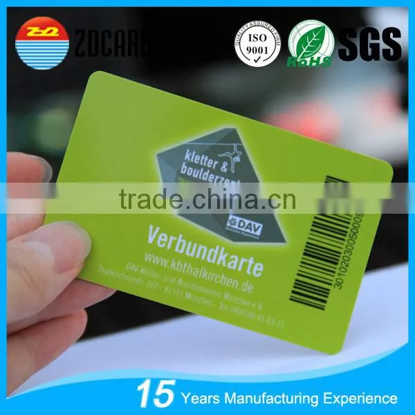 2 in 1 Combo Barcode Key Tag Plastic Pvc Membership Card photo-5