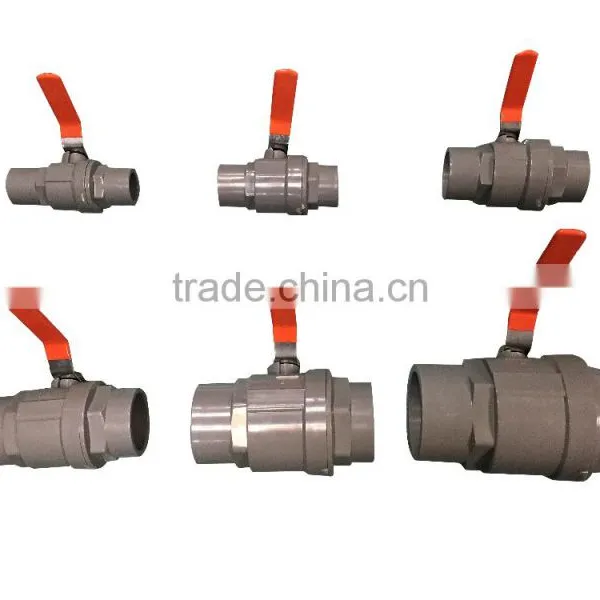 Pvc Two Piece Ball Valve for Swimming Pool U PVC photo-2