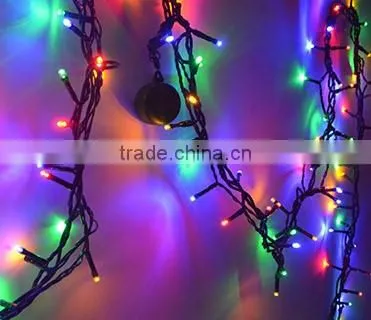 Waterproof 3 Pieces Music Speakers, 200LED String Light With Length 10m photo-6