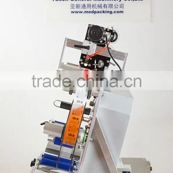 Vertical Sticker Double Side Labeling Machine for Round Bottles/cans photo-2