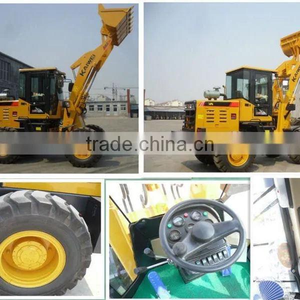 High Quality 2.8 Ton Electric Front Loader With Joystick Control photo-2