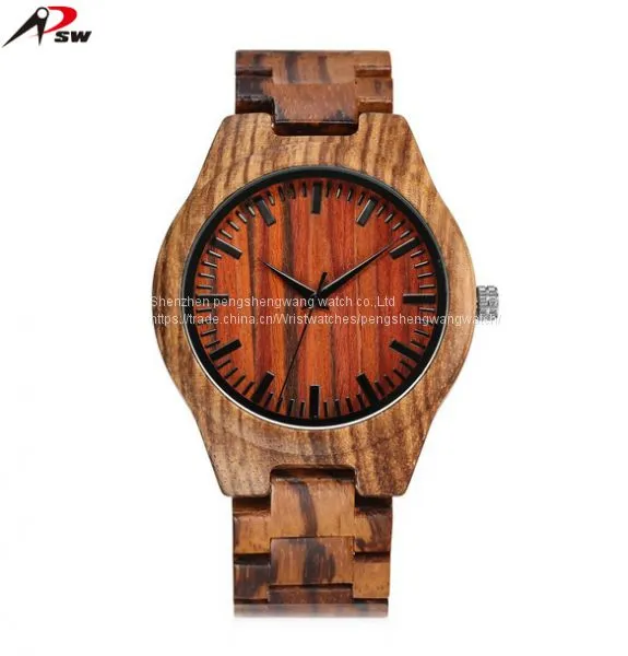 High Quality New Design Wooden Watch Wood Branded Watch Women