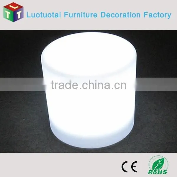 LED Home Furniture L40*W40*H40 Lighting Led Round Shaped Stool Chair photo-6