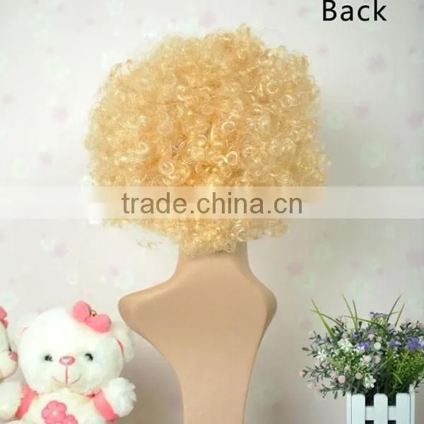 Colorful Soccer Fans Wig Afro Wholesale photo-5