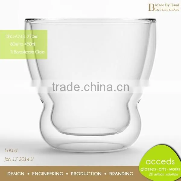 Low MOQ Decorative Hand Odd-Shaped Cheap Juice Tumblers photo-4